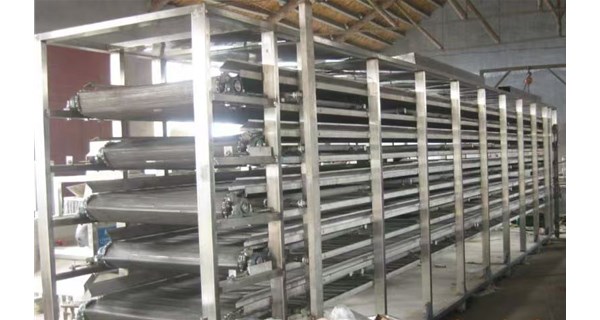 多層網帶烘干機生產線備受各界關注